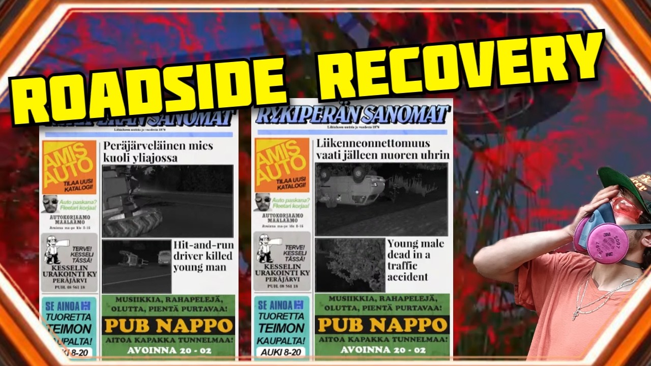 Roadside Recovery in My Summer Car [TireFire:Live]