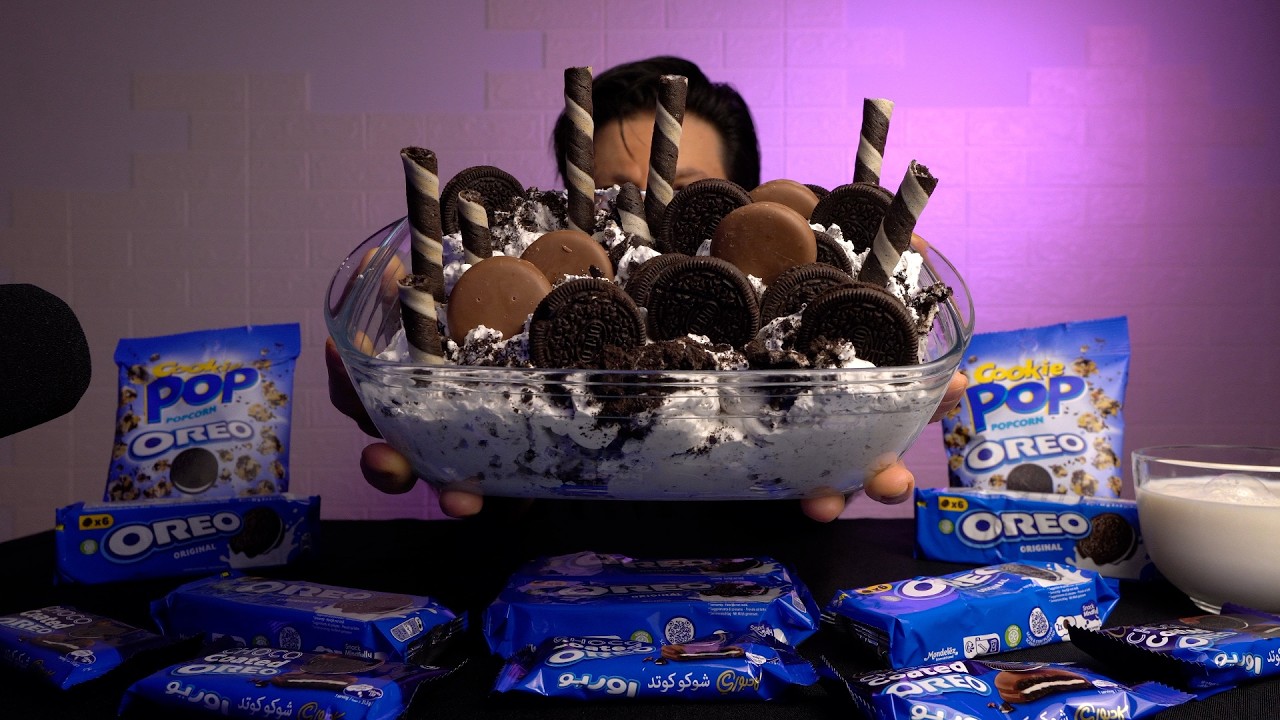 OREO MUKBANG | ASMR FOOD