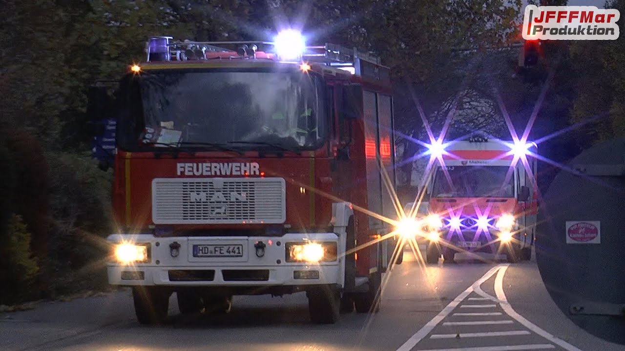 FF Plankstadt + FF Eppelheim + RTW MHD Wiesloch zu BMA Altenheim