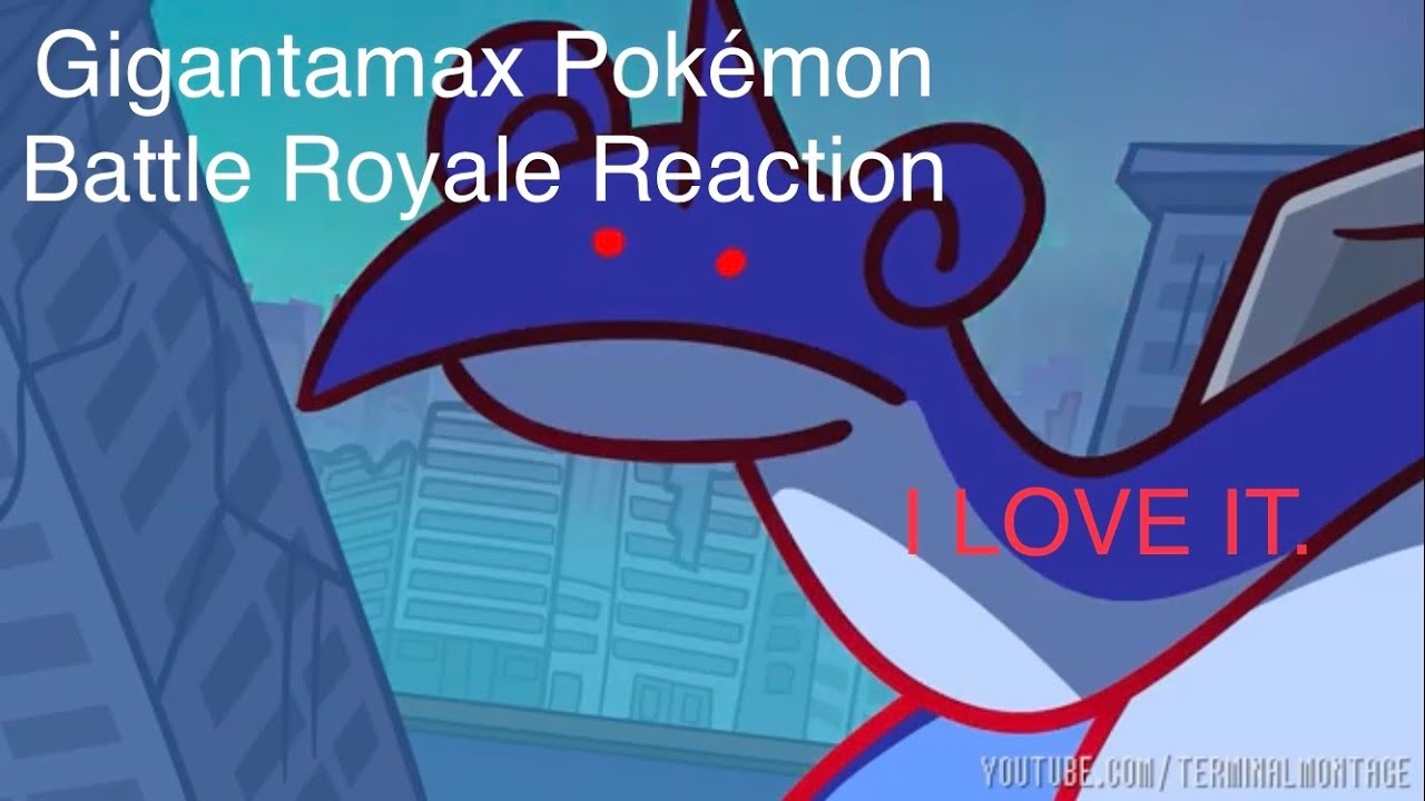 Reaction to Gigantamax Pokémon Battle Royale by Terminal Montage