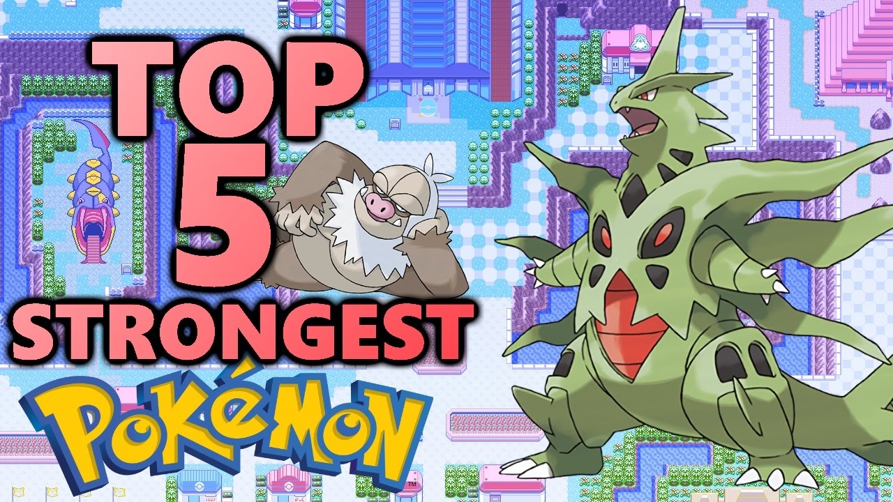 Top 5 Strongest Pokemon - Non-Legendary (All Megas)