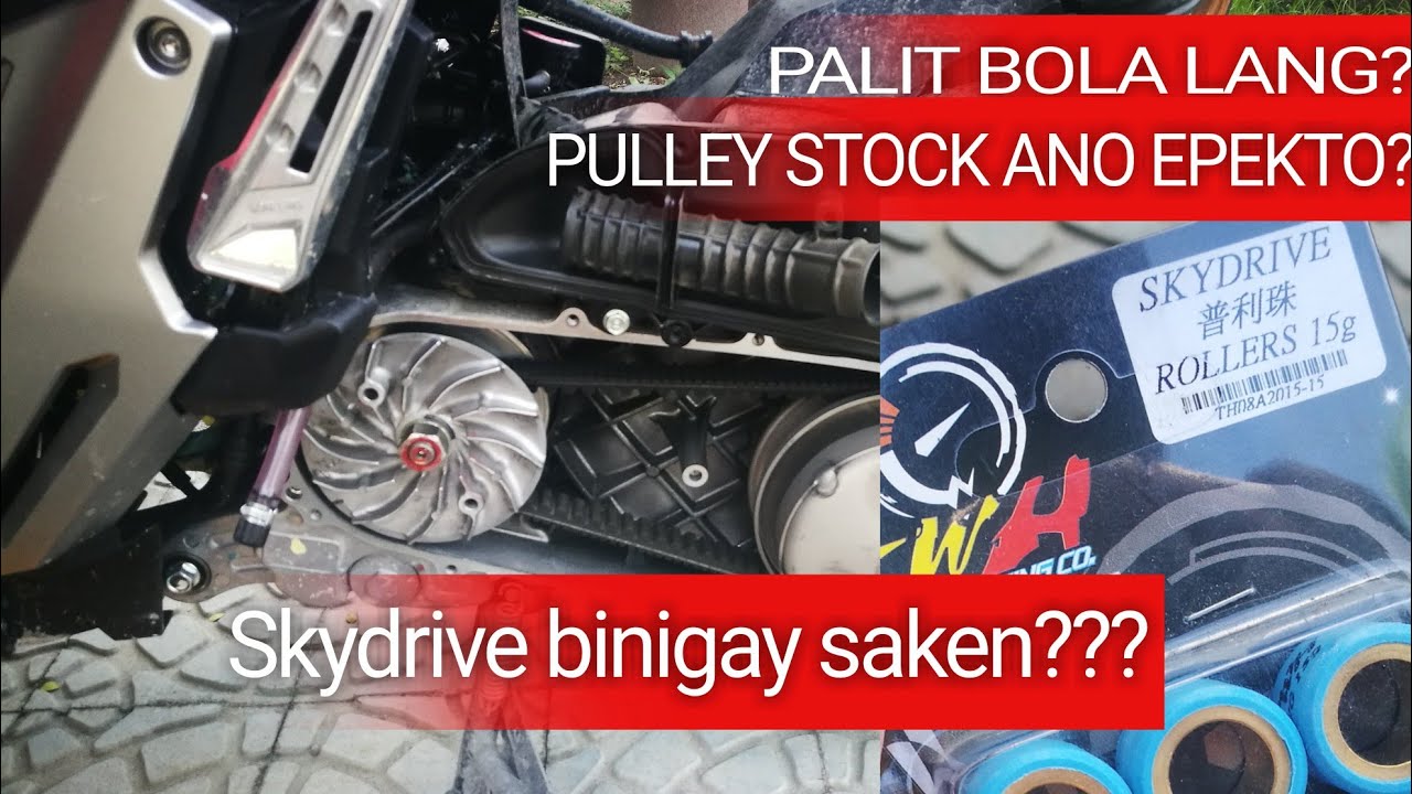 SKYDRIVE FLYBALL PARA SA ADV150? | ANU GAIN? | ACCELERATION TEST