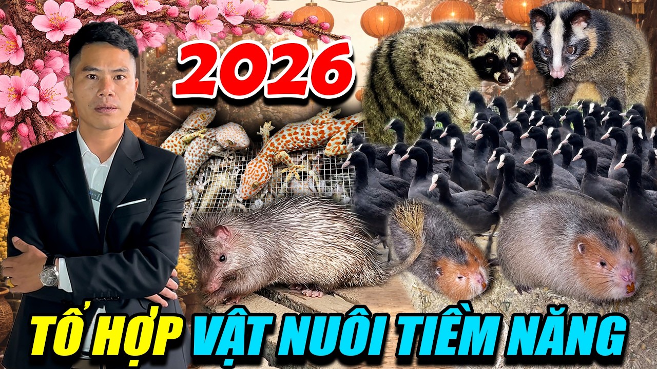 TỔ HỢP CÁC CON GIỐNG VẬT NUÔI TIỀM NĂM 2026 | TẦM VÓC NHÀ NÔNG