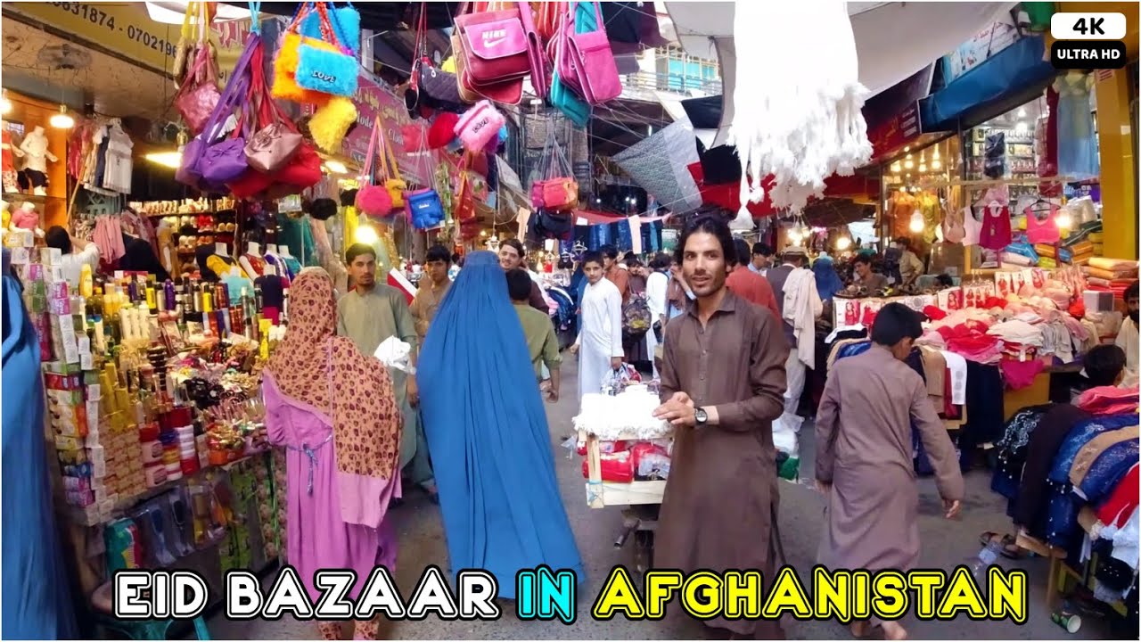Eid Bazaar | Jalalabad | Afghanistan | 4K