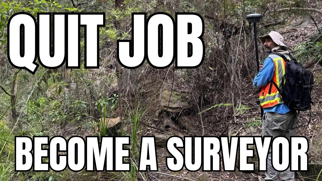 This is why I became a LAND SURVEYOR -  A Premium Content career!