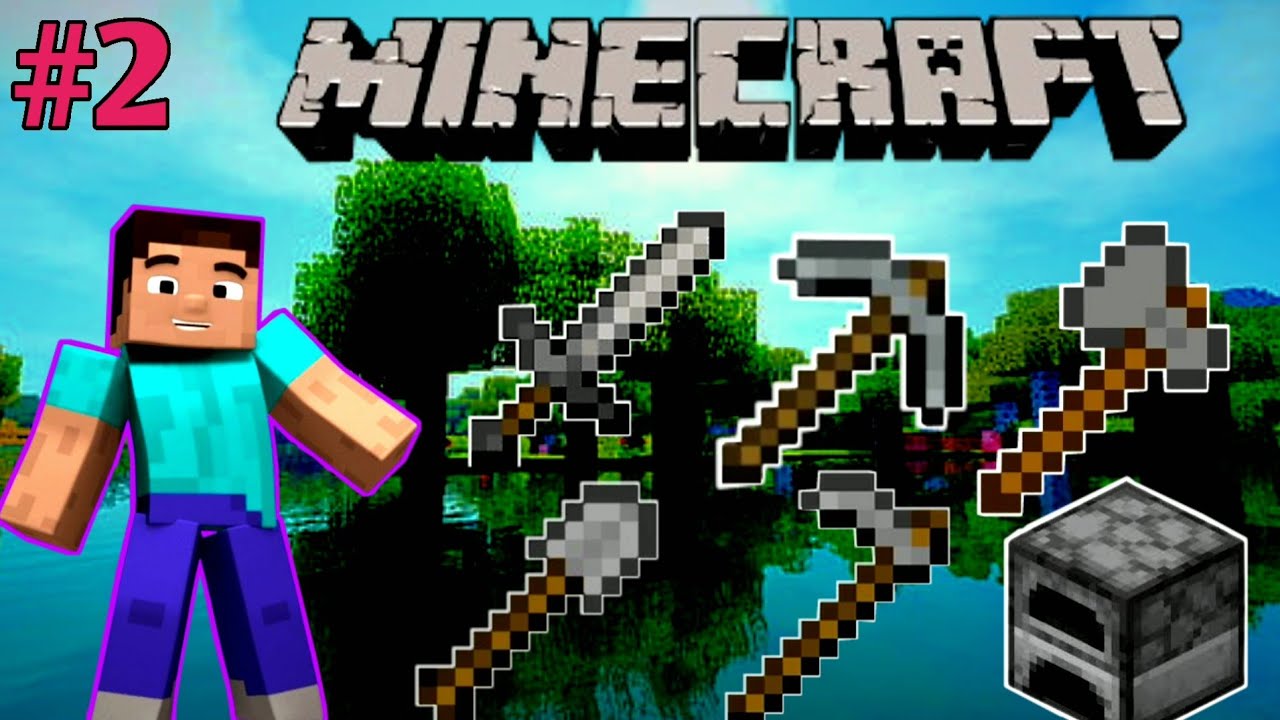 I Upgraded Into Stone Items In Survival Minecraft Mobile | Gameplay #2