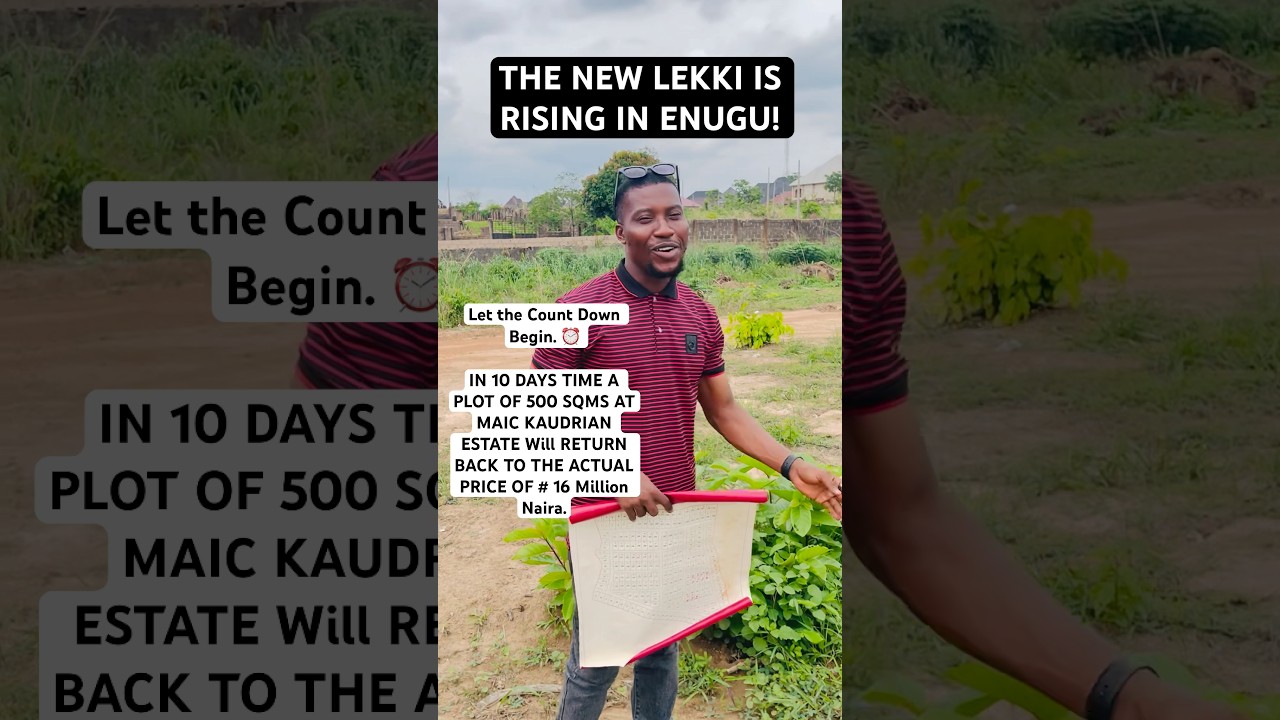 Invest now, earn up to ₦14M yearly in passive income in Enugu 