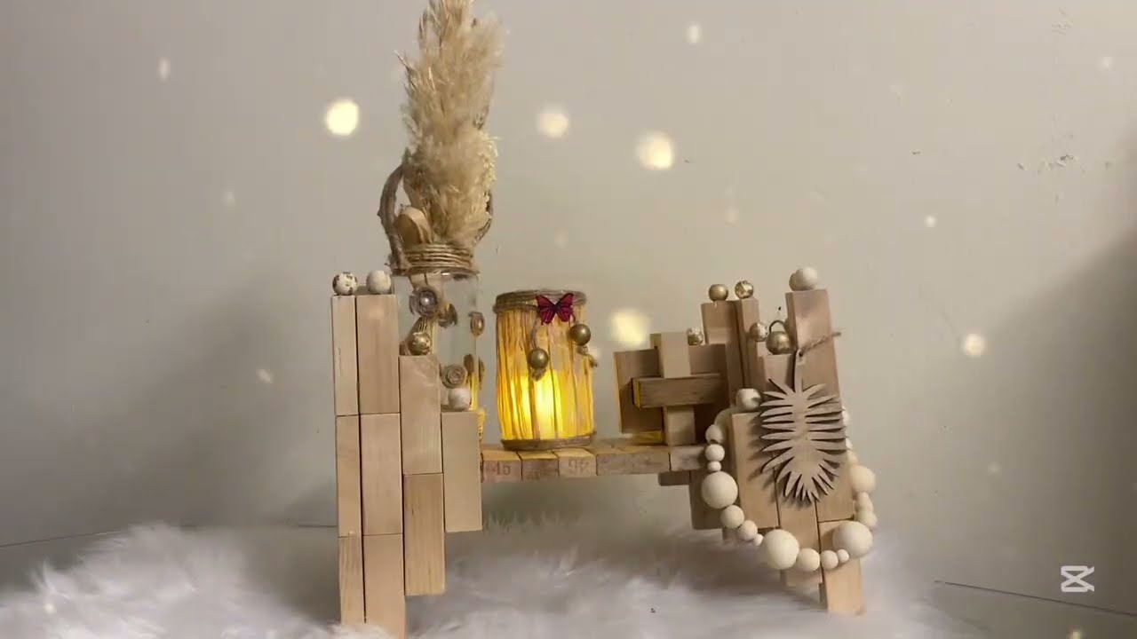 ♥️How to make Easy and Simple  Stylish Wooden Home Decor using Dollar Tree Diy Craft|Low Budget Diy|