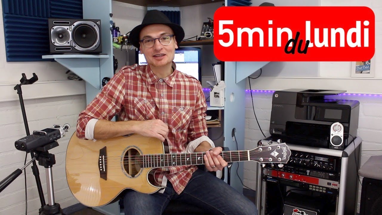 tuto guitare TURN AROUND BLUES super SIMPLE et EFFICACE
