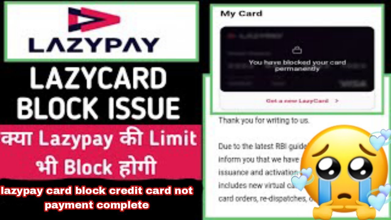 Lazypay Credit Card स्थाई बंद Lazypay Credit Card Parmanent 😭 block new कार्ड coming 💳 soon