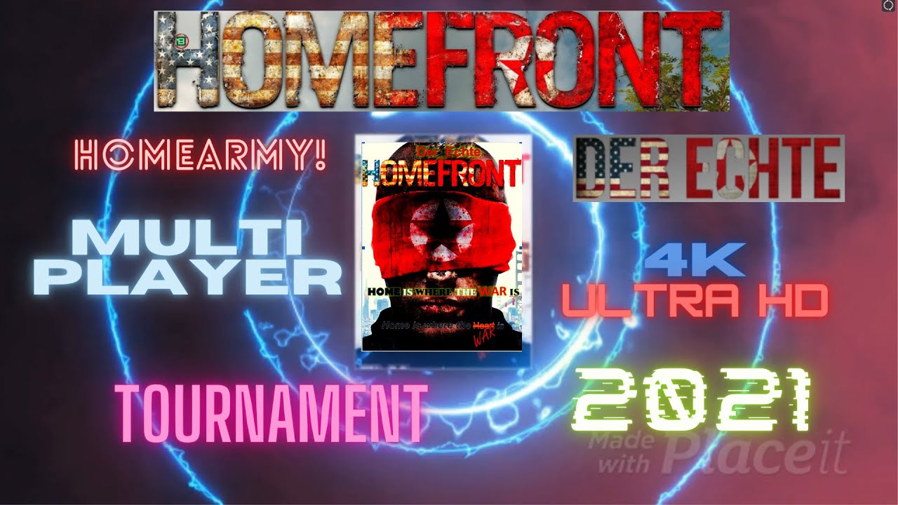 1st HOMEFRONT MULTIPLAYER TOURNAMENT/LIVE Commentary | 4K | On PC in 2021