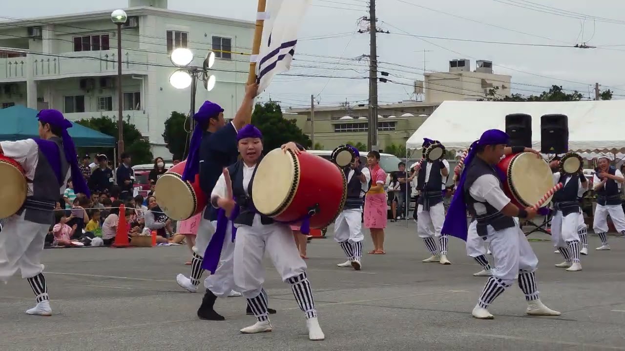 Tosen Doi (唐船どーい) Chimugukuru Eisa Festival --  Okinawa Japan