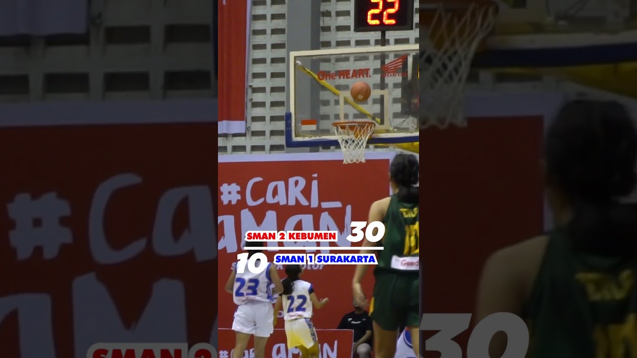 SOLO | GAME RESULT | SMAN 2 KEBUMEN VS SMAN 1 SURAKARTA #basketball #dbl #semuabisabuktikan