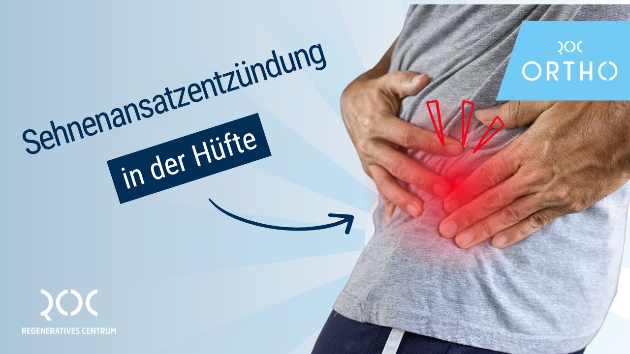 Sehnenansatzentzündung in der Hüfte - ROC Regeneratives Centrum in Aschheim
