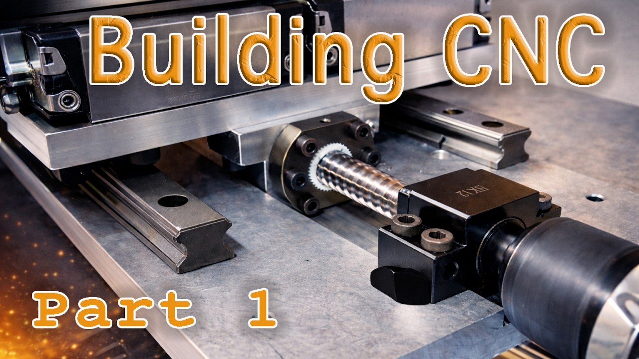 How I built my 4-axis DIY CNC Part 1