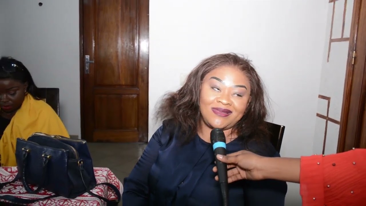 30 Ans JCC Visite des Délégations par Madame Acsa OLANGI
