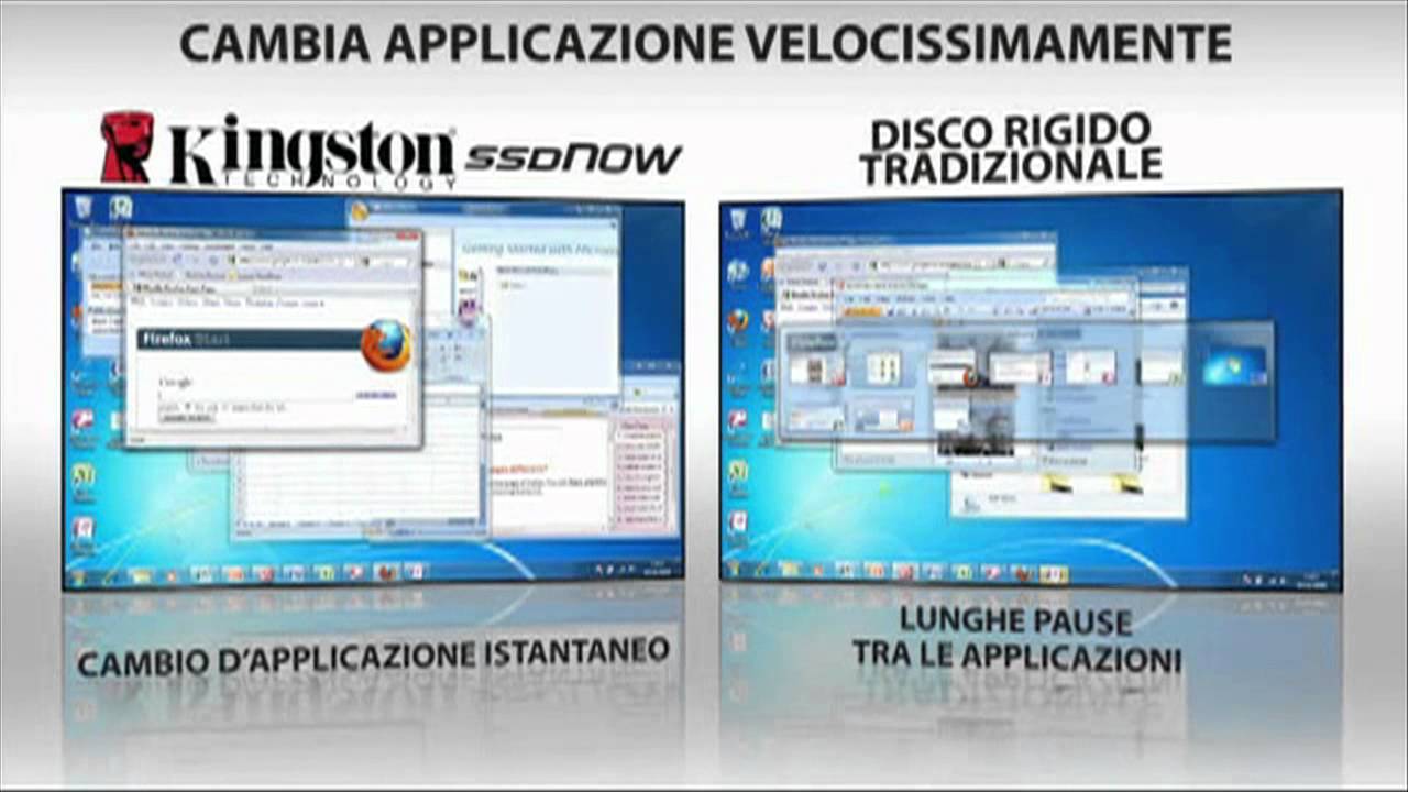 UNITA' KINGSTON SSDNow IN AZIONE- (Italiano )