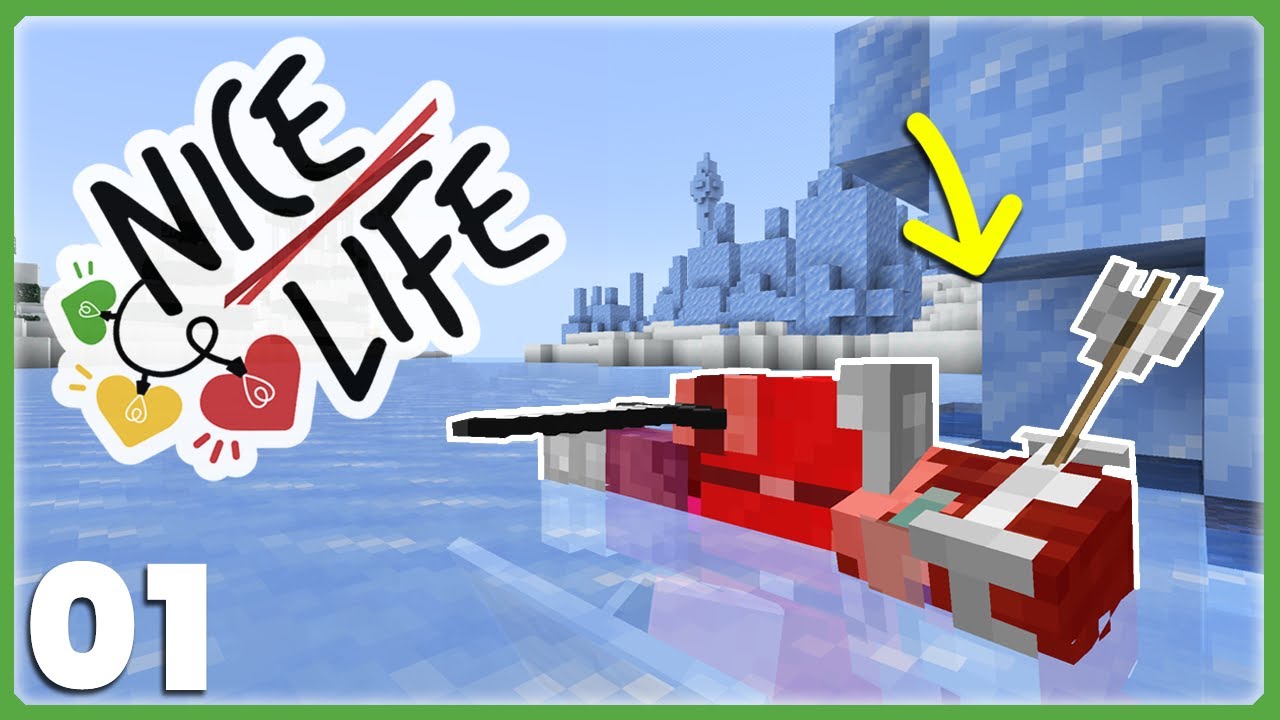 СПАСИБО ОГРОМНОЕ, САНТА! | Nice Life SMP | Эпизод 01