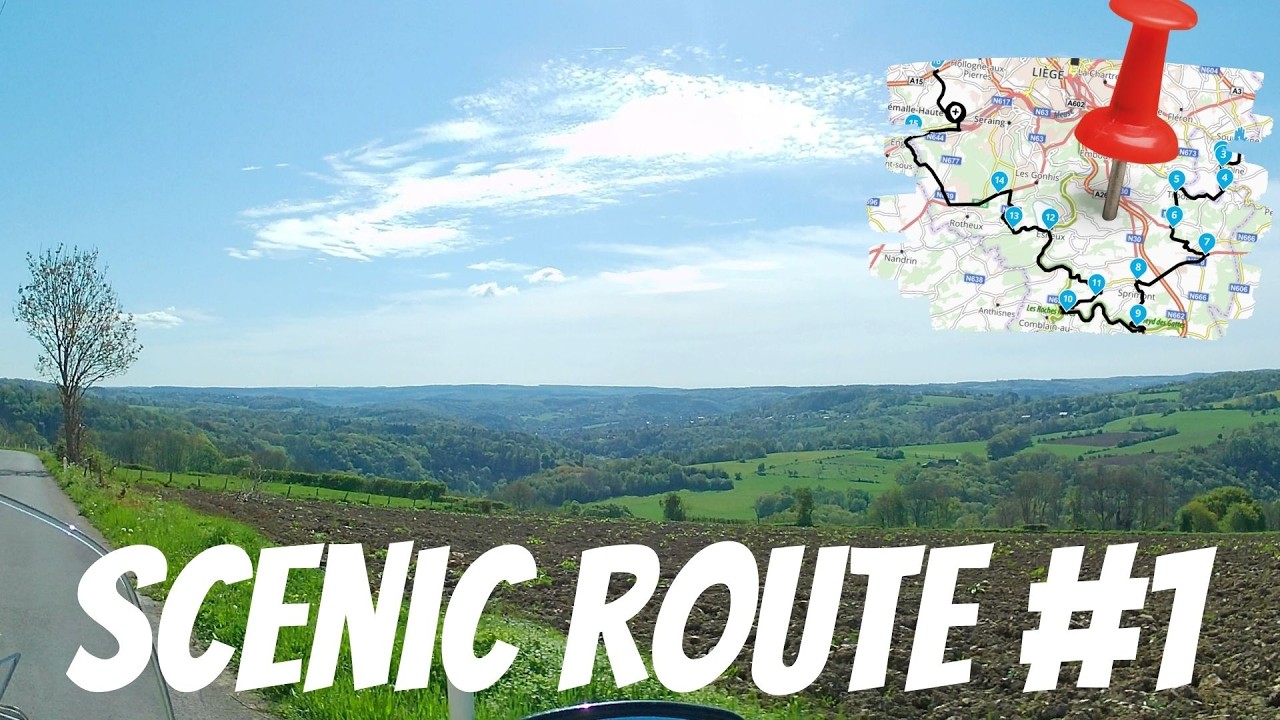 Ardennes Motorcycle Route You Need to Ride - Soumagne to Esneux
