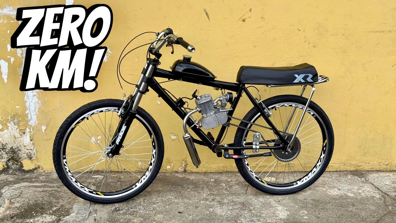 ELE NÃO RESPEITOU A LEI E MONTOU UMA MOTORIZADA 0 KM!