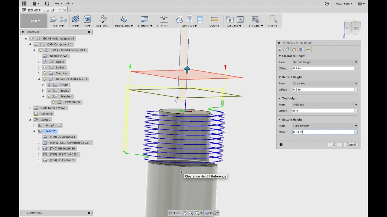 Fusion 360 Threadmill/ Form mill Instructional