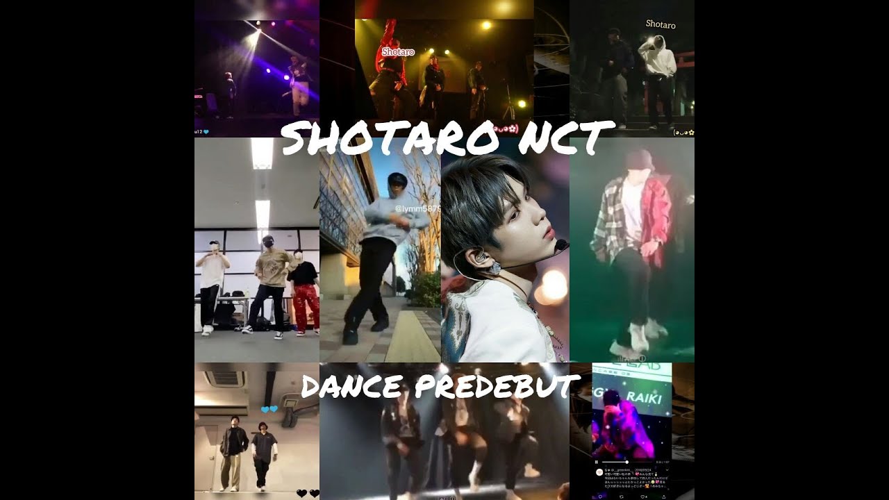 [NCT Shotaro/엔시티 쇼타로/ショウタロウ] Predebut Dance/Tiktok Compilation Part 1