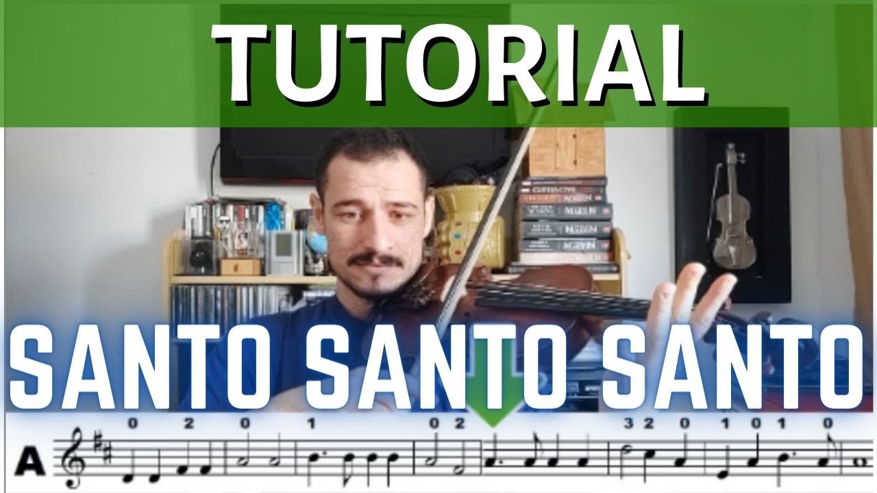 Santo Santo Santo - Como Tocar - I TUTORIAL + PARTITURA l