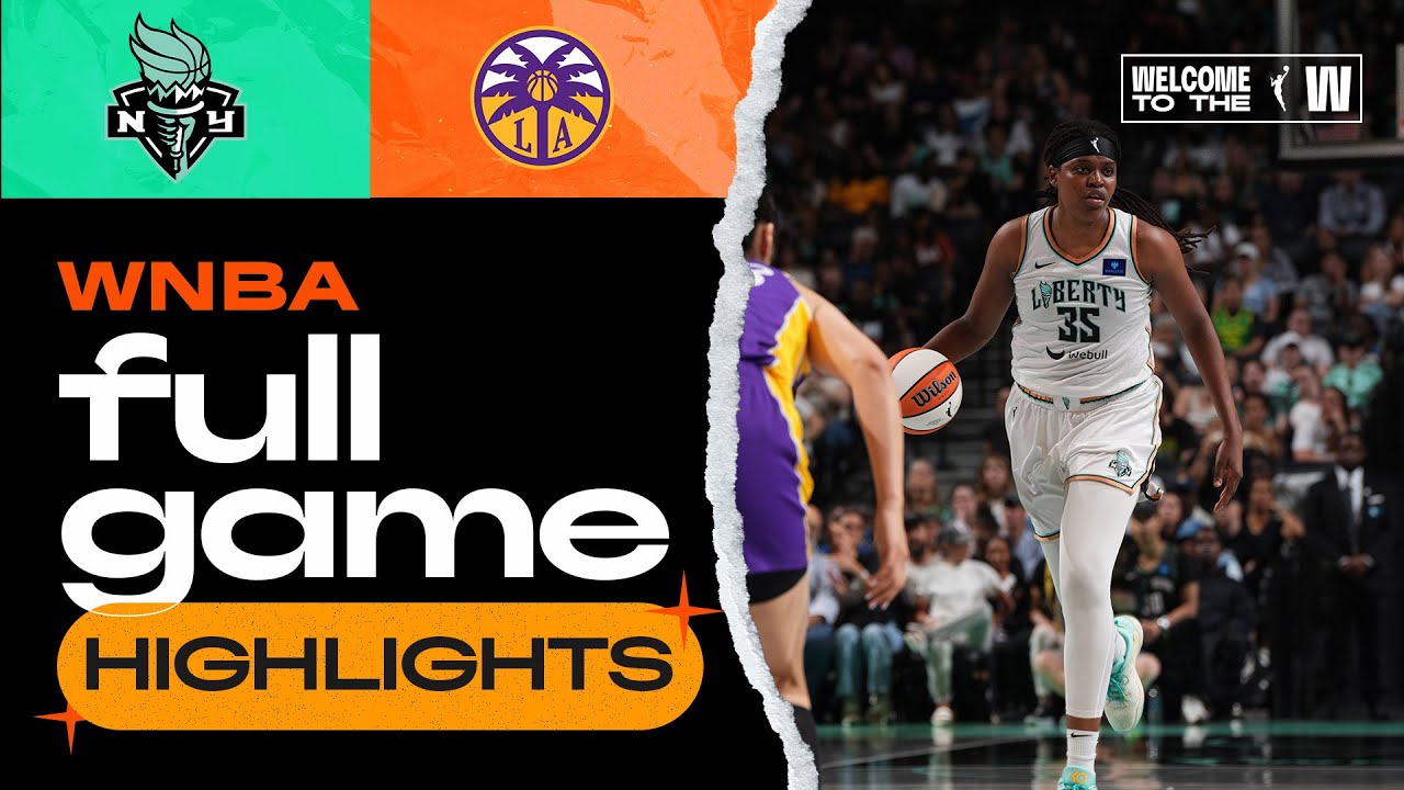 New York Liberty vs. Los Angeles Sparks | FULL GAME HIGHLIGHTS | June 20, 2024