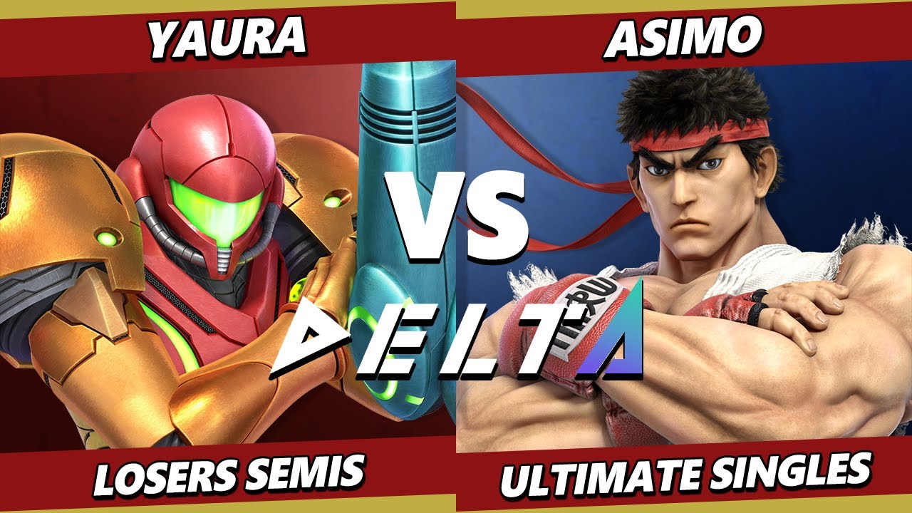 Delta 10 LOSERS SEMIS - Asimo (Ryu) Vs. Yaura (Samus) Smash Ultimate - SSBU