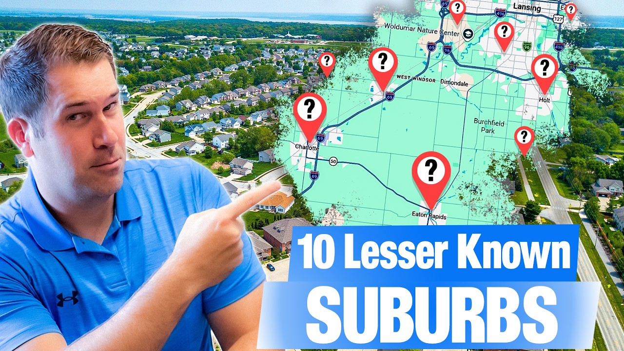 LANSING IS OVERPRICED: 10 Suburbs to Save $400/Mo! Don’t Buy in Lansing Just Yet.....