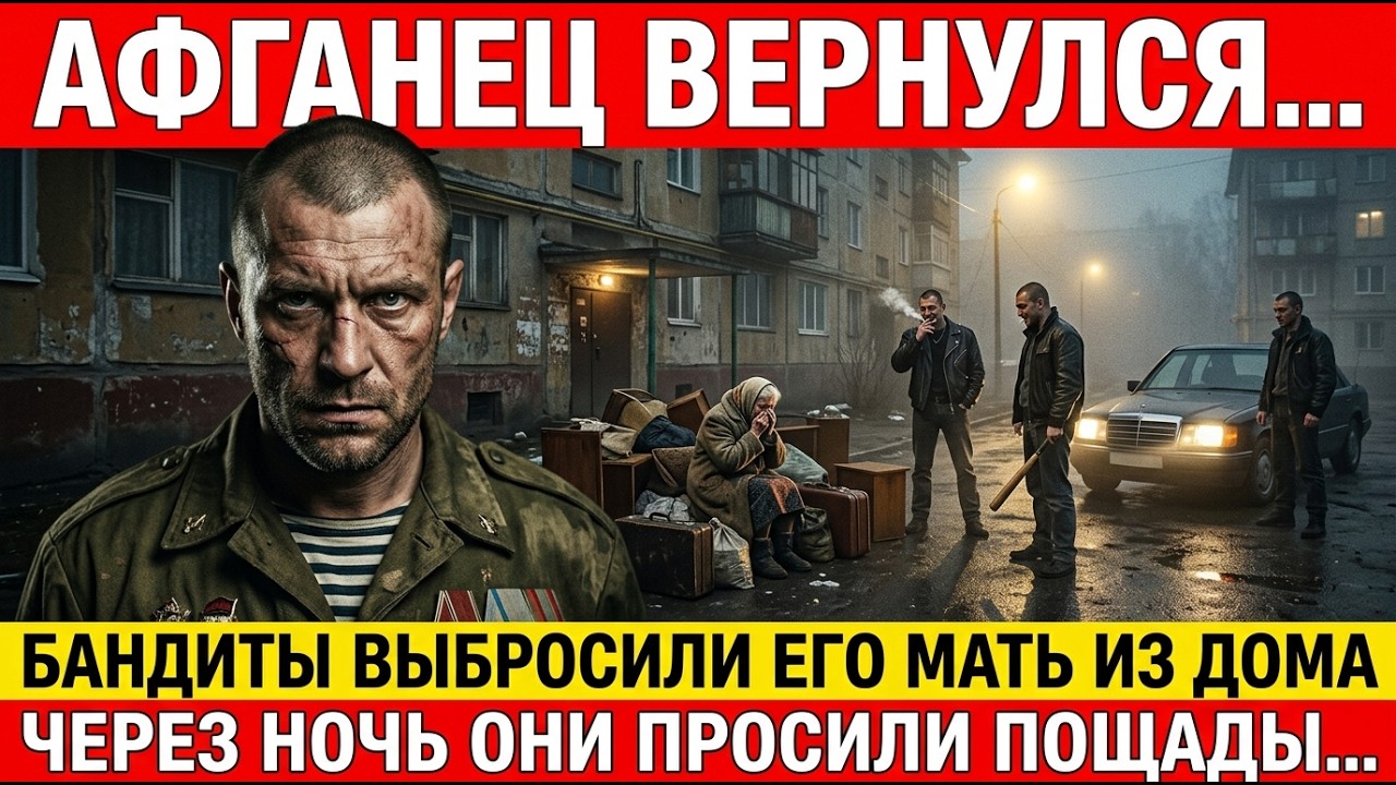 Они выгнали 82-летнюю старушку на улицу. Не знали, что её сын — афганец
