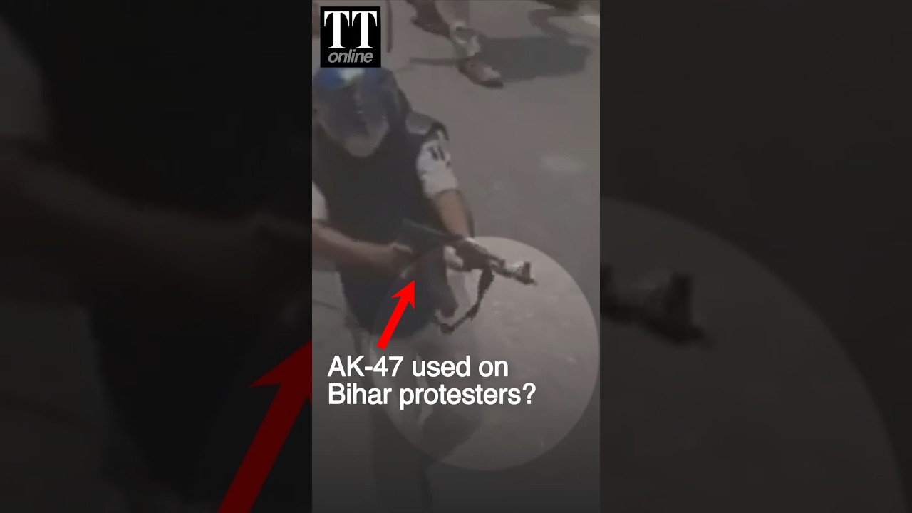 AK-47 Used on Bihar Protesters? Siwan Cops Say Action Taken, BJP Cries Rahul &lsquo;Canard&rsquo; #ak47 #bihar
