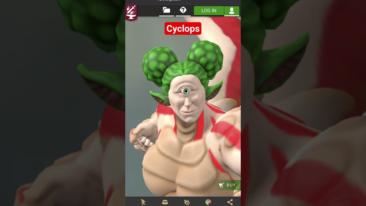 Cyclops (Hero Forge OC) 