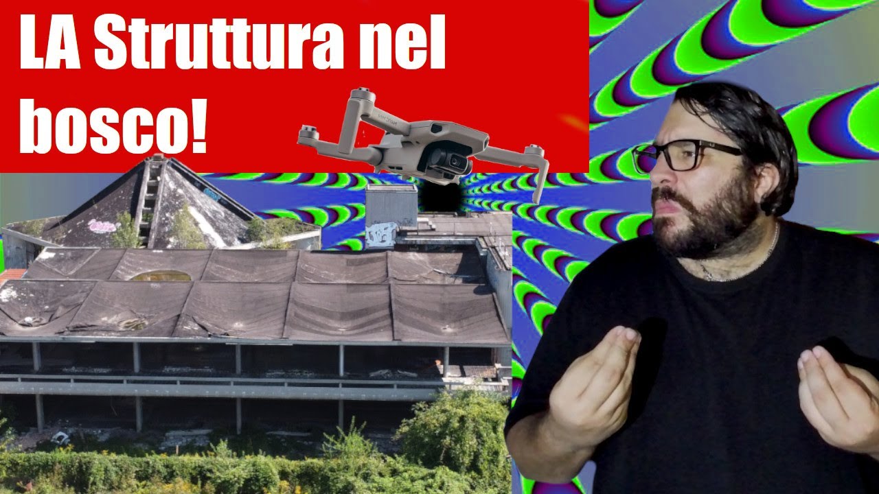 Drone Adventure - Anmil in Trentino un ecomostro abbandonato! (fimi palm) (DJI-Mavic mini) (Urbex)