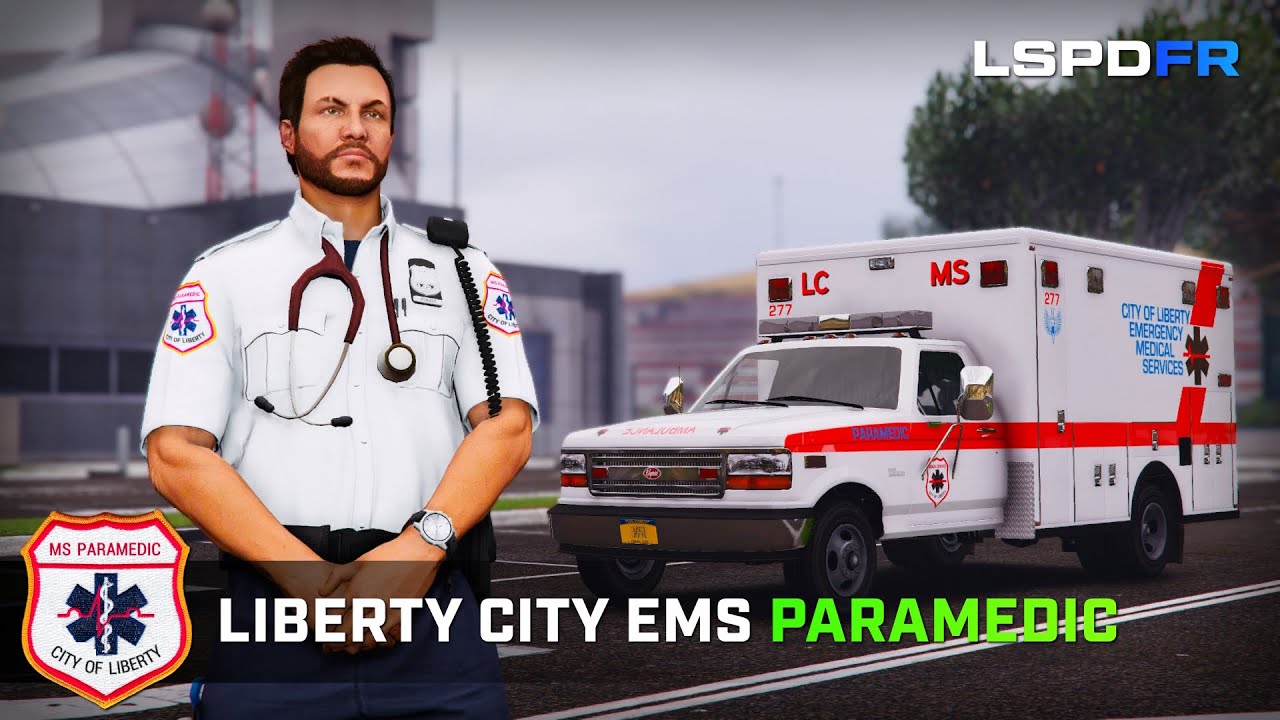 Responding to Emergencies as a Liberty City MS Paramedic | EMS | GTA5 LSPDFR