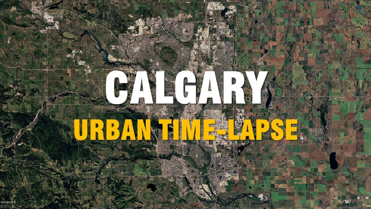 Urban Time Lapse of Calgary - Canada