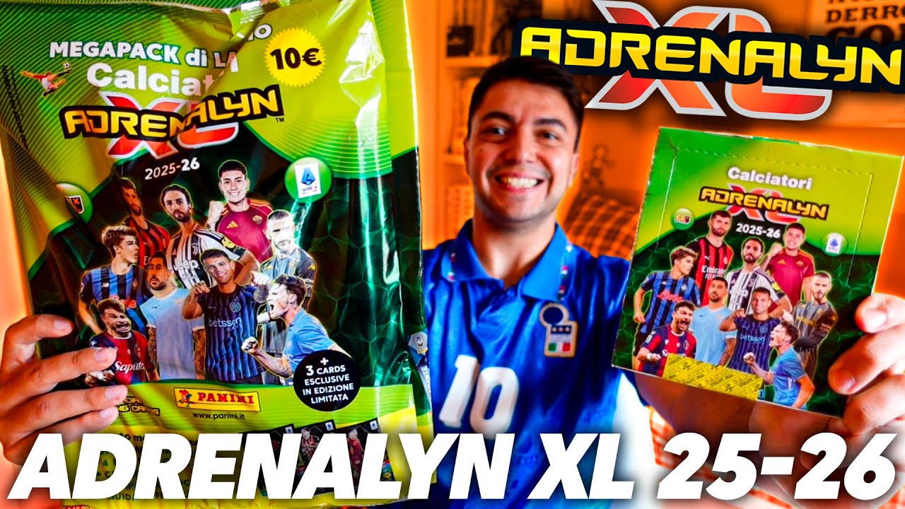 ADRENALYN XL 2025-26 de LA SERIE A!! 🇮🇹🇮🇹🇮🇹