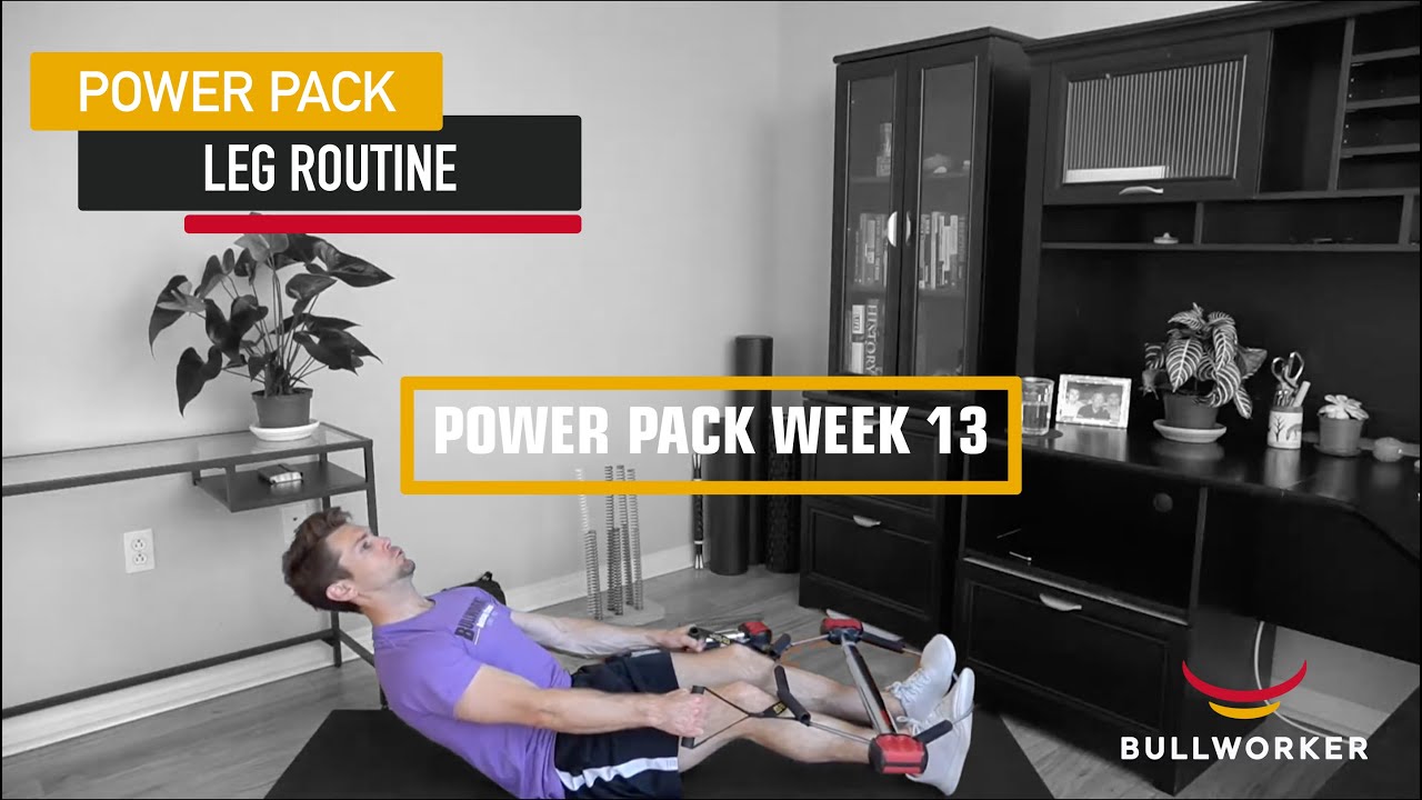 Bullworker Live Power Pack Week 13 Leg Routine
