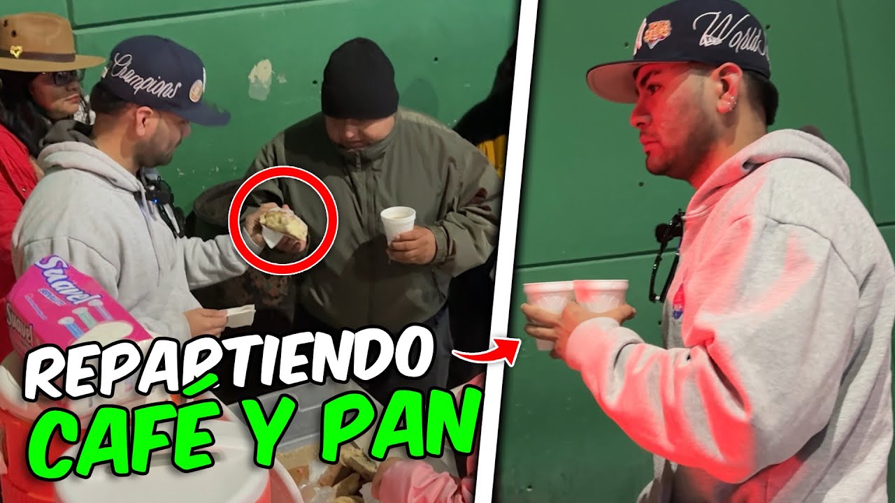 Repartimos pan y cafe a toda la cuidad