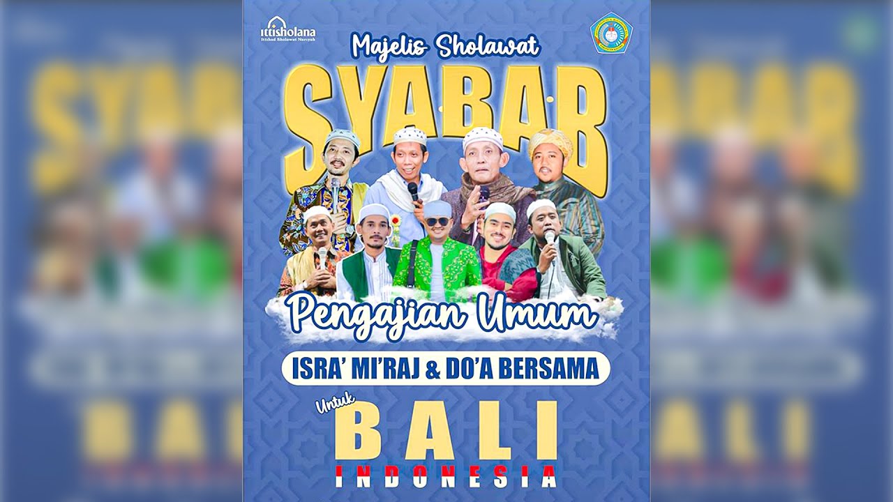 🔴[ LIVE ] PENGAJIAN UMUM DALAM RANGKA PERINGATAN ISRA' MI'RAJ DAN DO'A BERSAMA UNTUK BALI INDONESIA