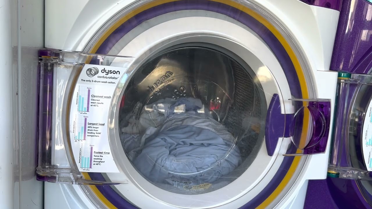 Dyson CR01 - Cotton 60* + Extra Rinse (Full cycle)