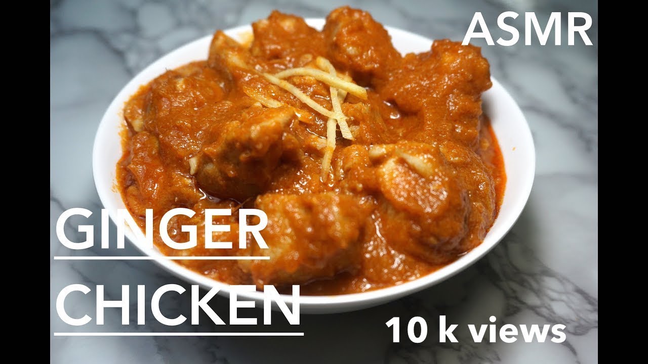 CALICUT PARAGON's Famous GINGER CHICKEN in 10 mins | Ginger Chicken [Indian ASMR Cooking]