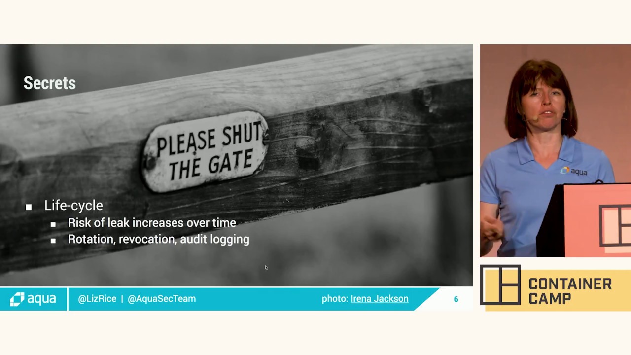 Your (container) secret's safe with me - Liz Rice (Aqua Security)