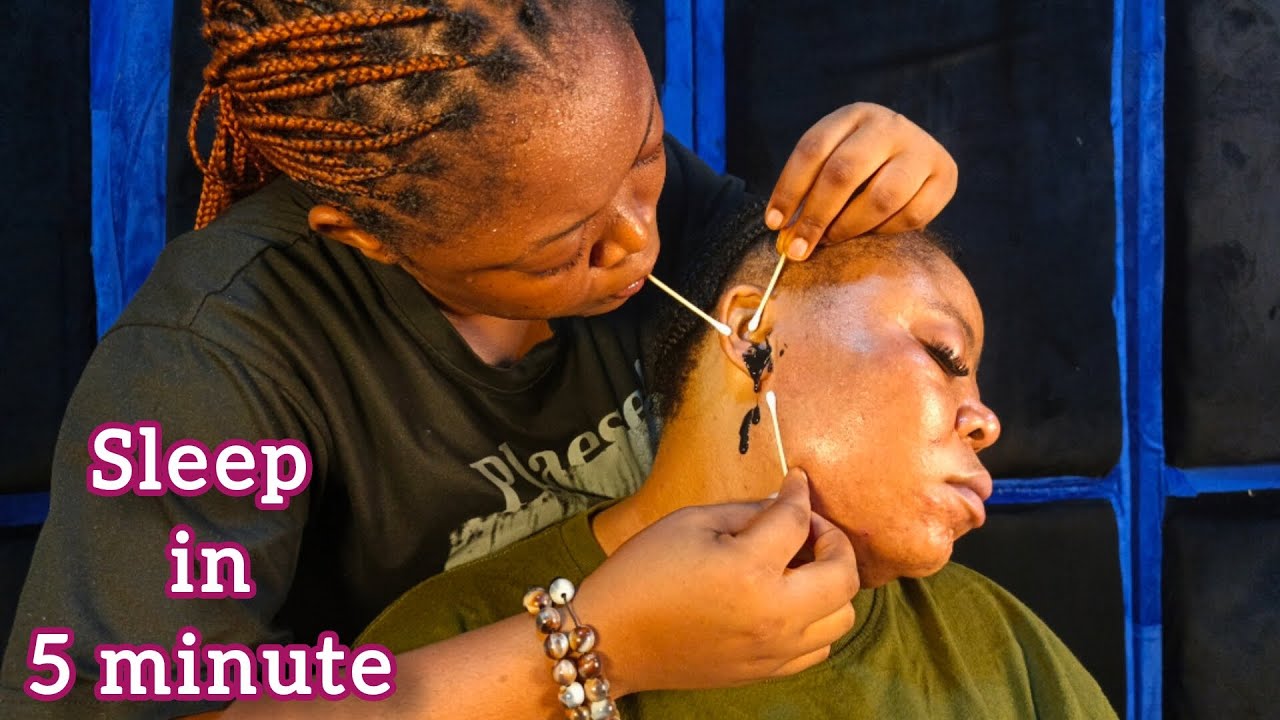 ASMR✨ indoor Street Indian🇮🇳head & ear intense massage, spitpaint that can send you to cloud 9 sleep