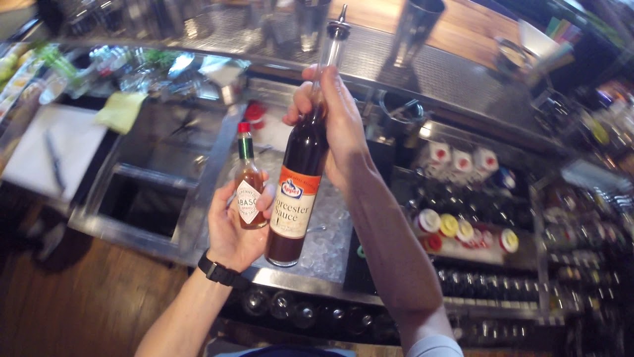 How to make Bloody Mary cocktail by Mr.Tolmach