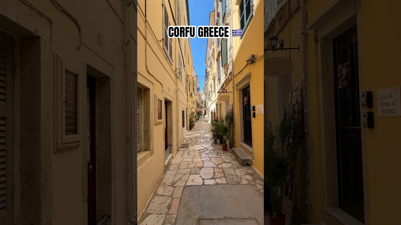 Corfu City walking tour #Corfu greece