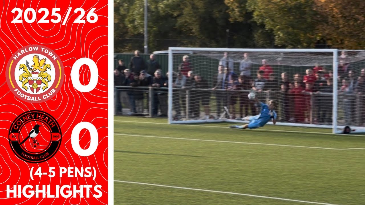 Hawks Exit Gladwish Challenge Trophy On Penalties | Harlow Town 0-0 (4-5 Penalties) Colney Heath