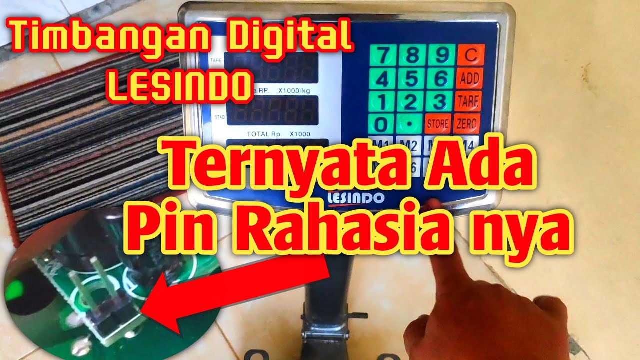 Kalibrasi Timbangan LESINDO☕|| Ada Tombol Rahasianya😅