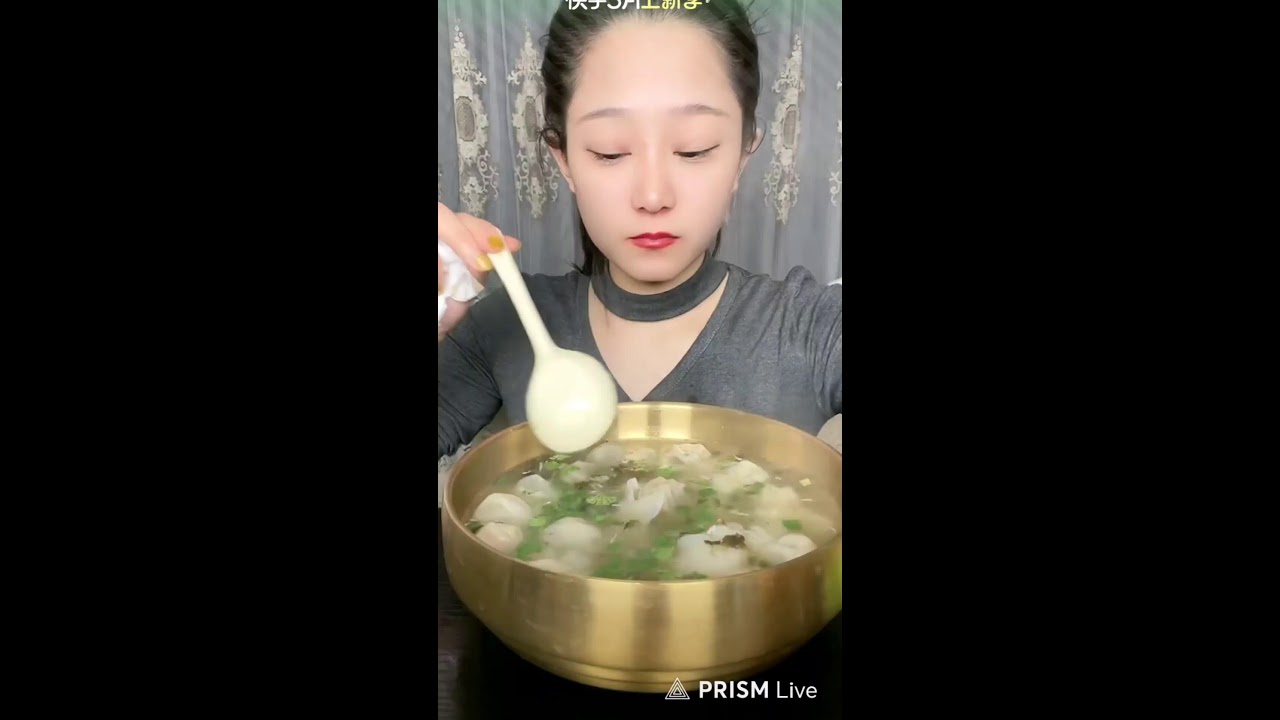 🔴 delicious  food eat by pretty woman