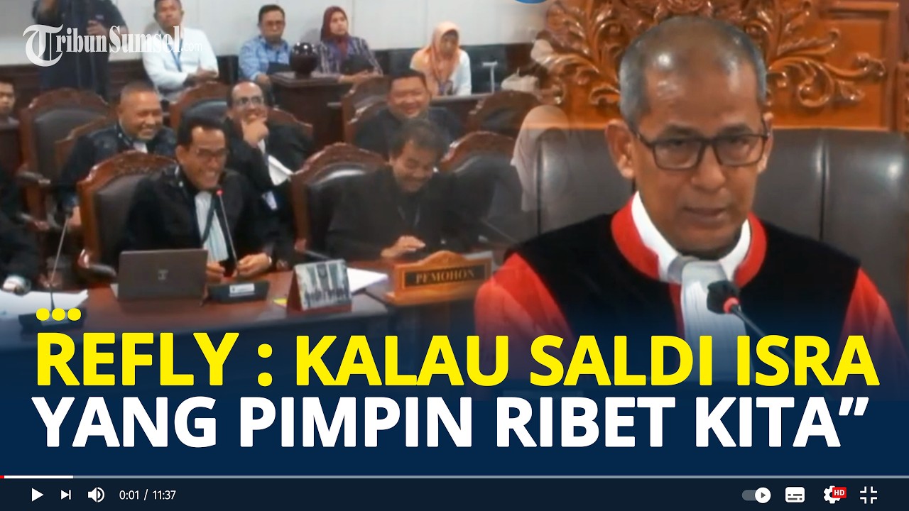 Kelakar Kubu Roy Suryo Cs Usai Dikoreksi Hakim MK, Refly: Kalau Prof Saldi Isra Pimpin Ribet Kita